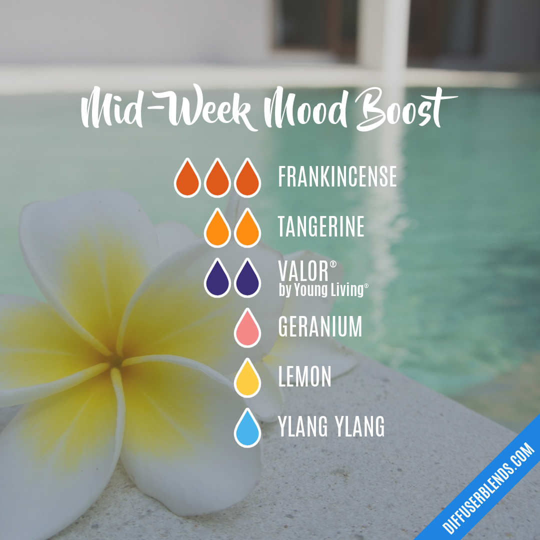 Mid-Week Mood Boost — Essential Oil Diffuser Blend