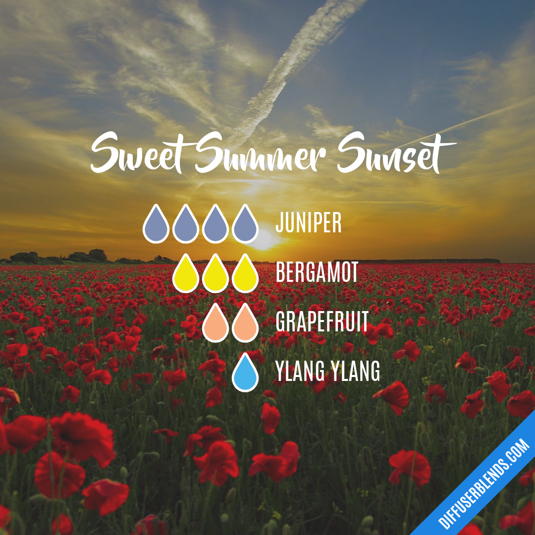 Sweet Summer Sunset — Essential Oil Diffuser Blend
