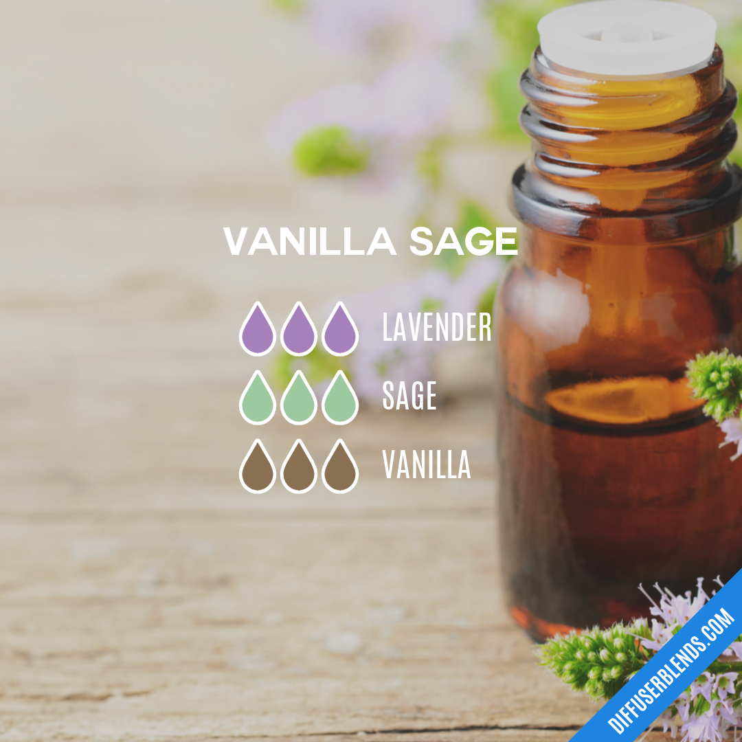 Vanilla Sage — Essential Oil Diffuser Blend