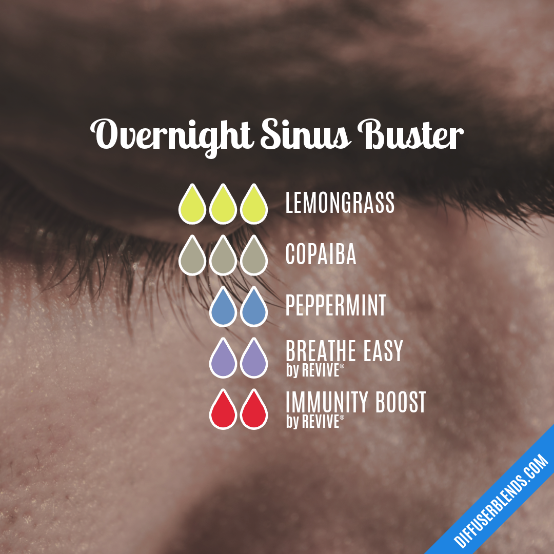 Overnight Sinus Buster — Essential Oil Diffuser Blend