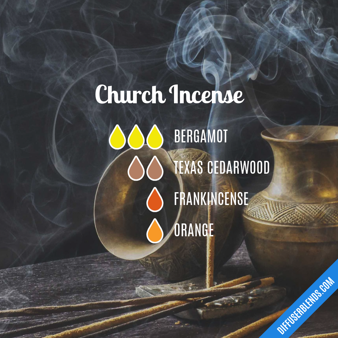 Church Incense — Essential Oil Diffuser Blend
