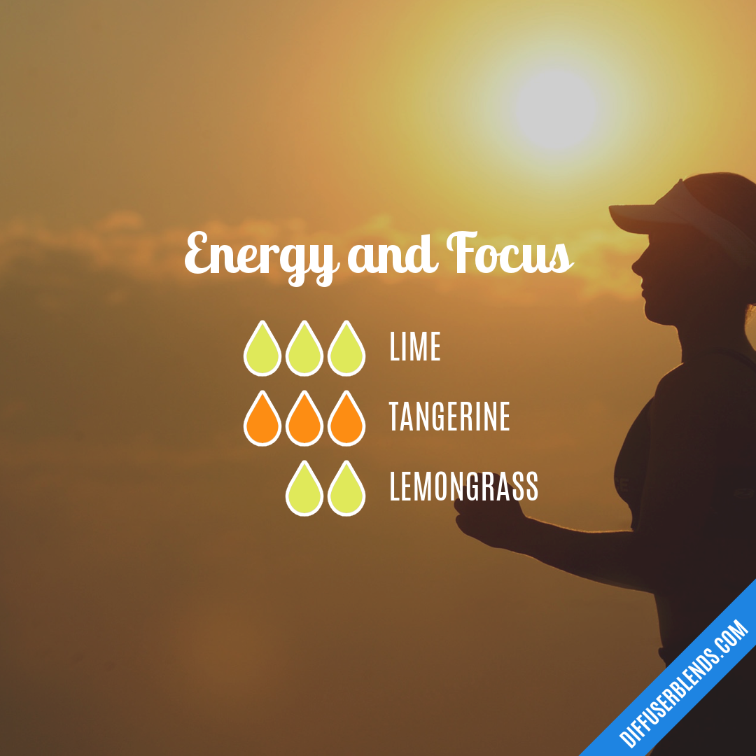 Energy and Focus — Essential Oil Diffuser Blend