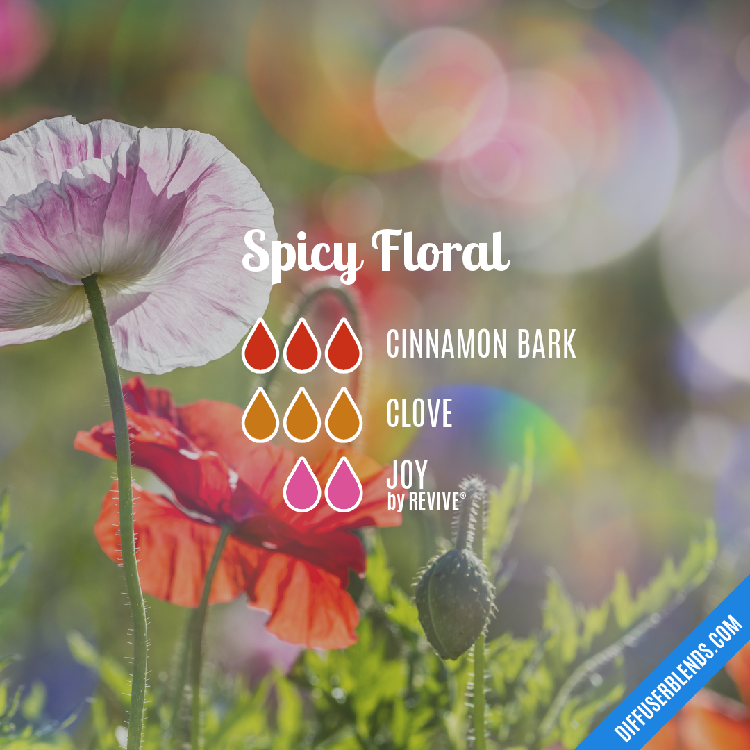 Spicy Floral — Essential Oil Diffuser Blend