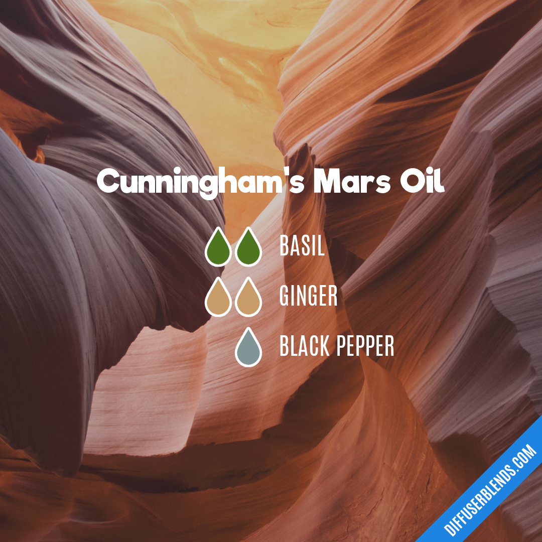 Cunningham's Mars Oil — Essential Oil Diffuser Blend
