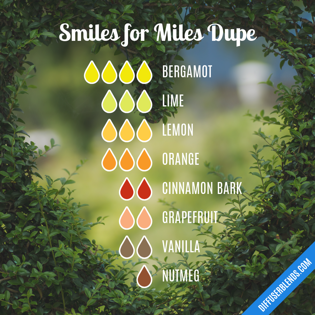 Smiles for Miles Dupe — Essential Oil Diffuser Blend