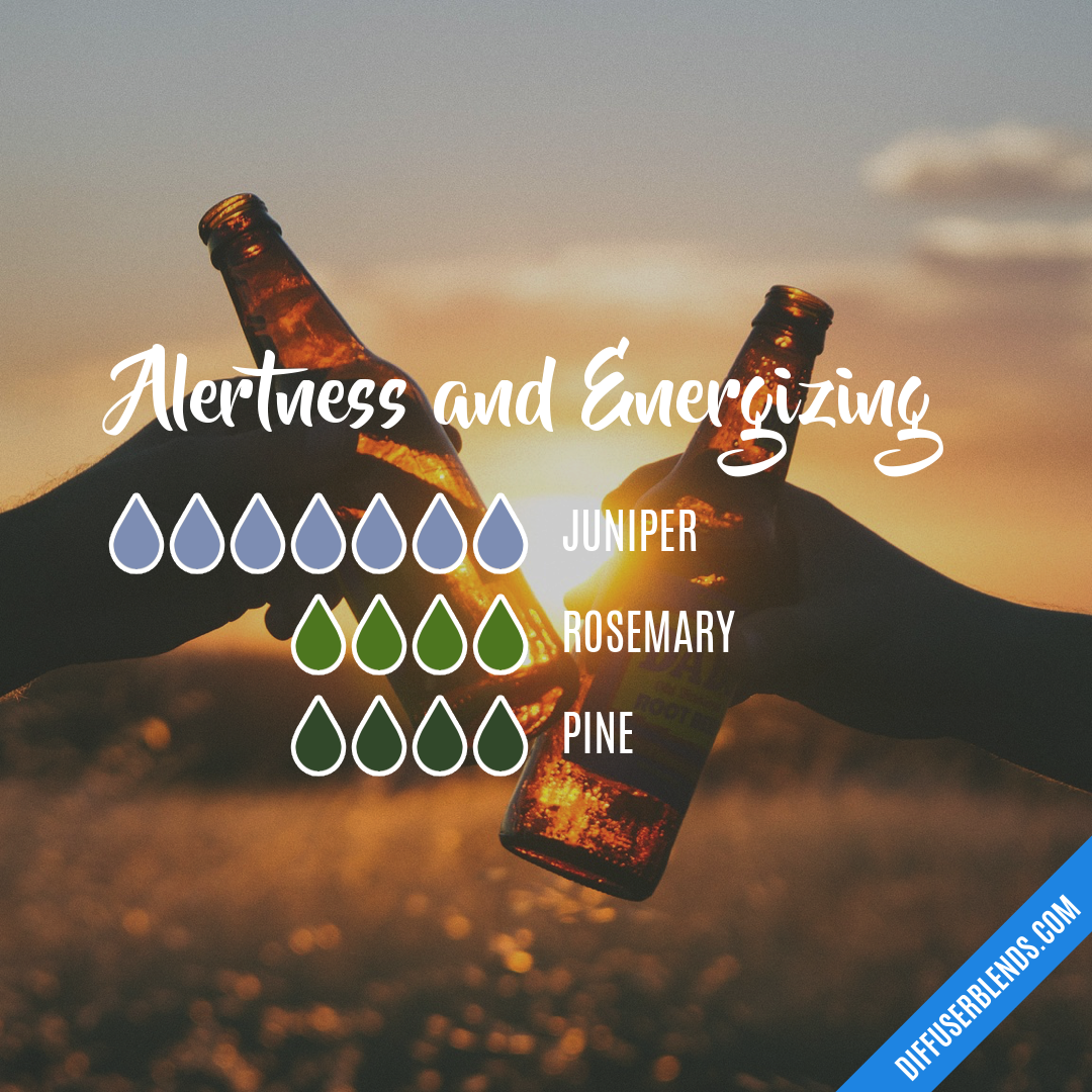 Alertness and Energizing — Essential Oil Diffuser Blend