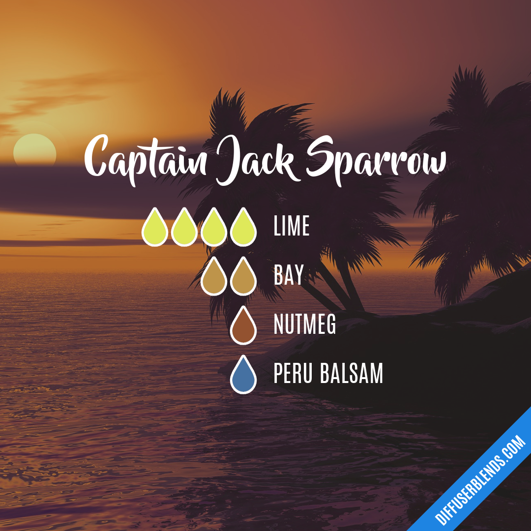 Captain Jack Sparrow — Essential Oil Diffuser Blend
