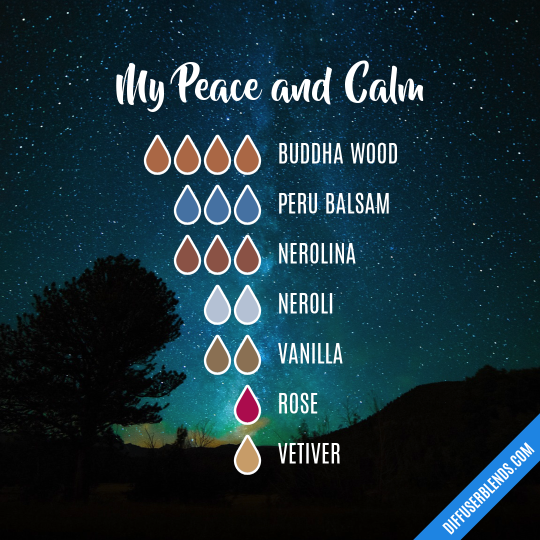 My Peace and Calm — Essential Oil Diffuser Blend