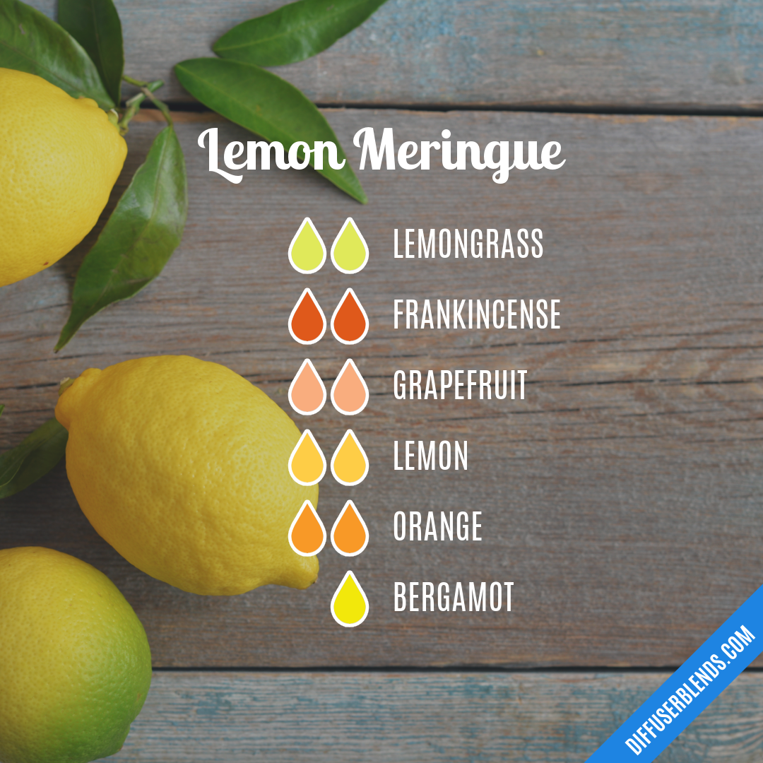 Lemon Meringue — Essential Oil Diffuser Blend