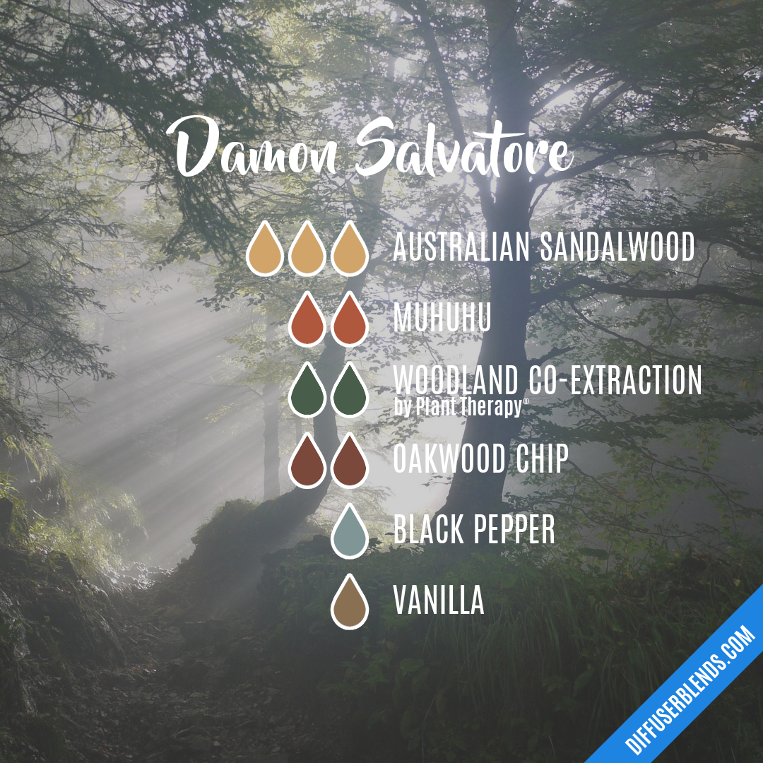 Damon Salvatore — Essential Oil Diffuser Blend