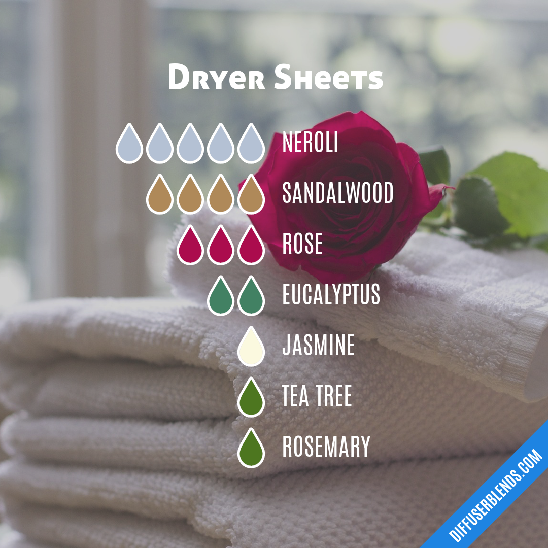 Dryer Sheets — Essential Oil Diffuser Blend