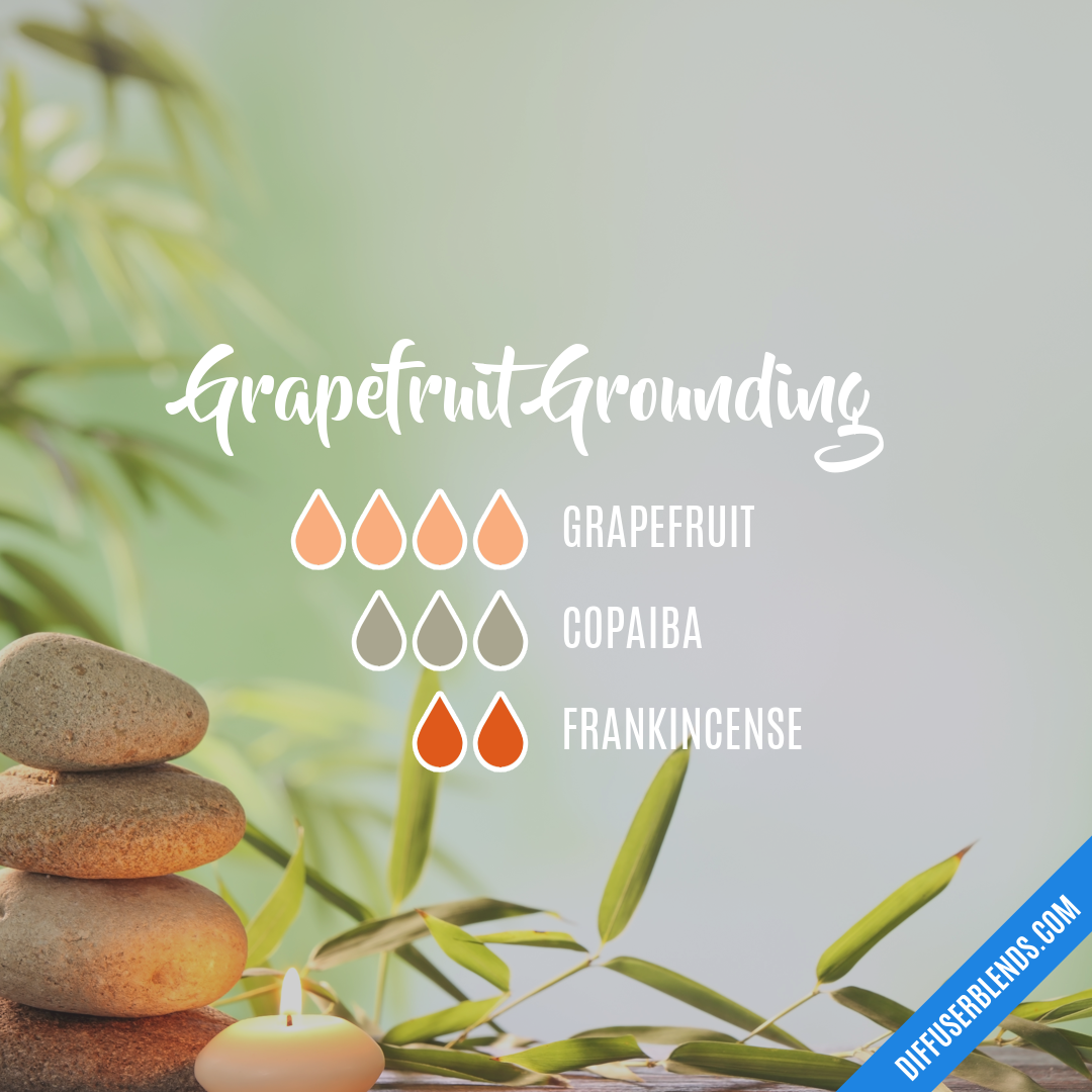 Grapefruit Grounding — Essential Oil Diffuser Blend