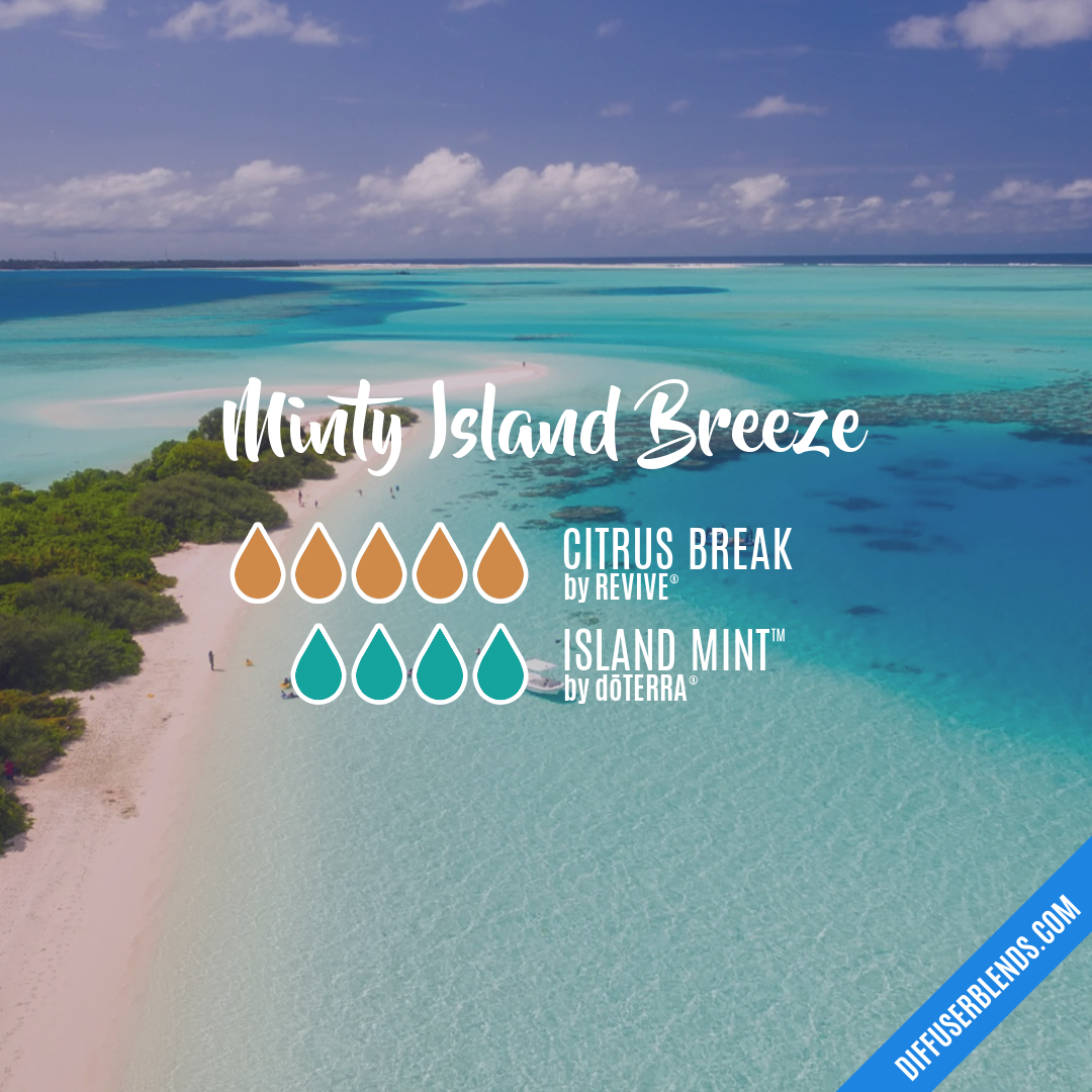 Minty Island Breeze — Essential Oil Diffuser Blend