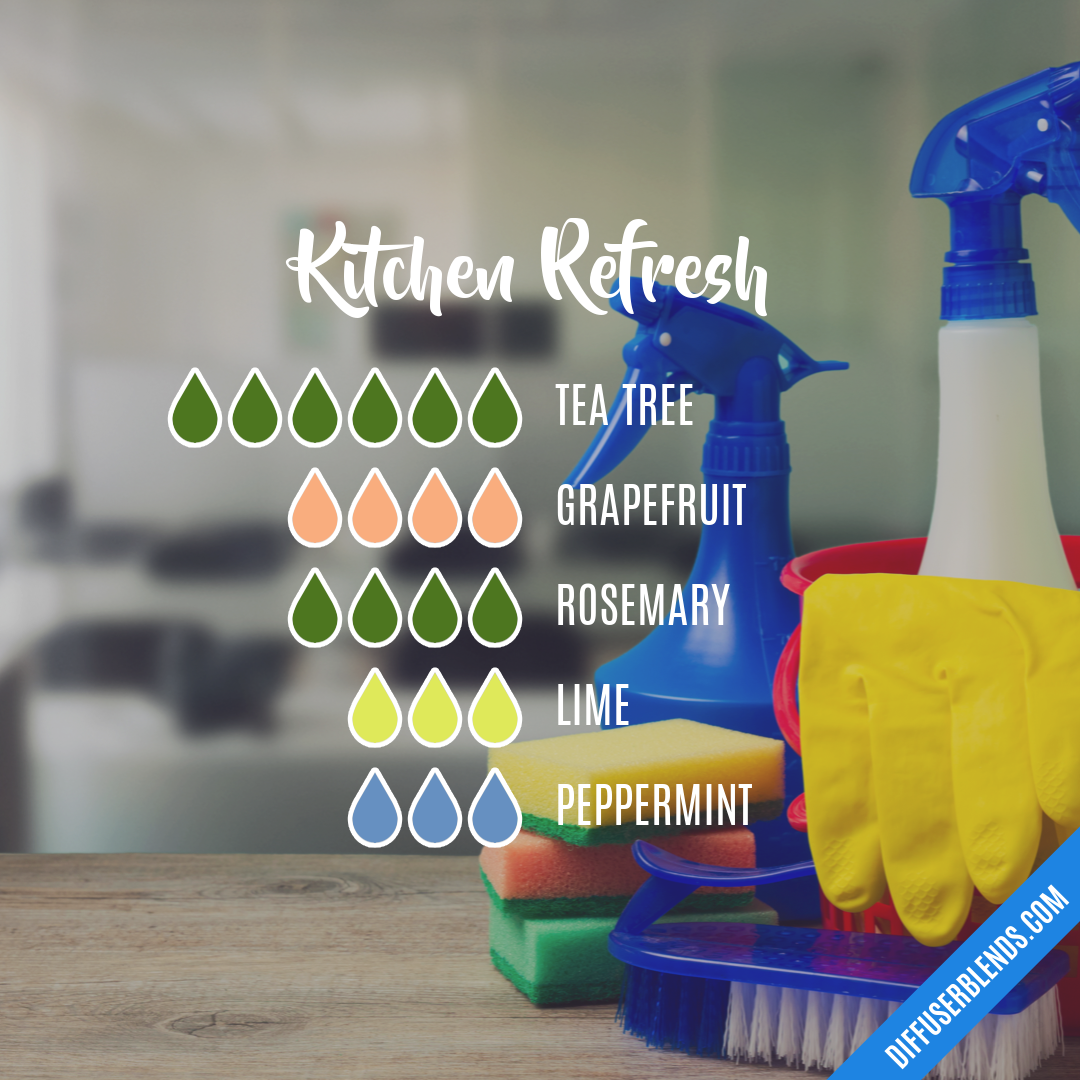 Kitchen Refresh — Essential Oil Diffuser Blend