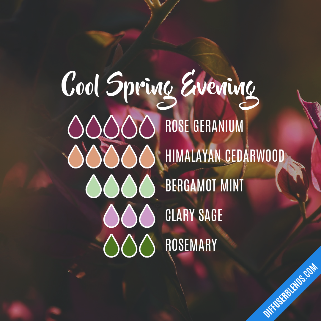 Cool Spring Evening — Essential Oil Diffuser Blend