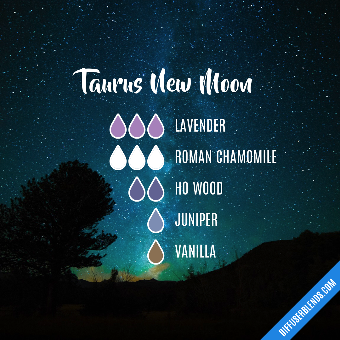 Taurus New Moon — Essential Oil Diffuser Blend