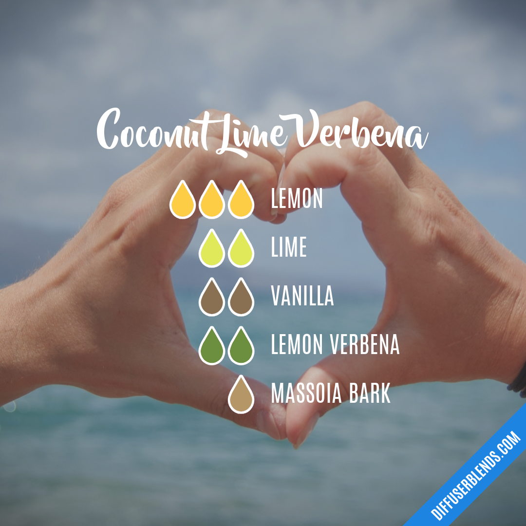 Coconut Lime Verbena — Essential Oil Diffuser Blend