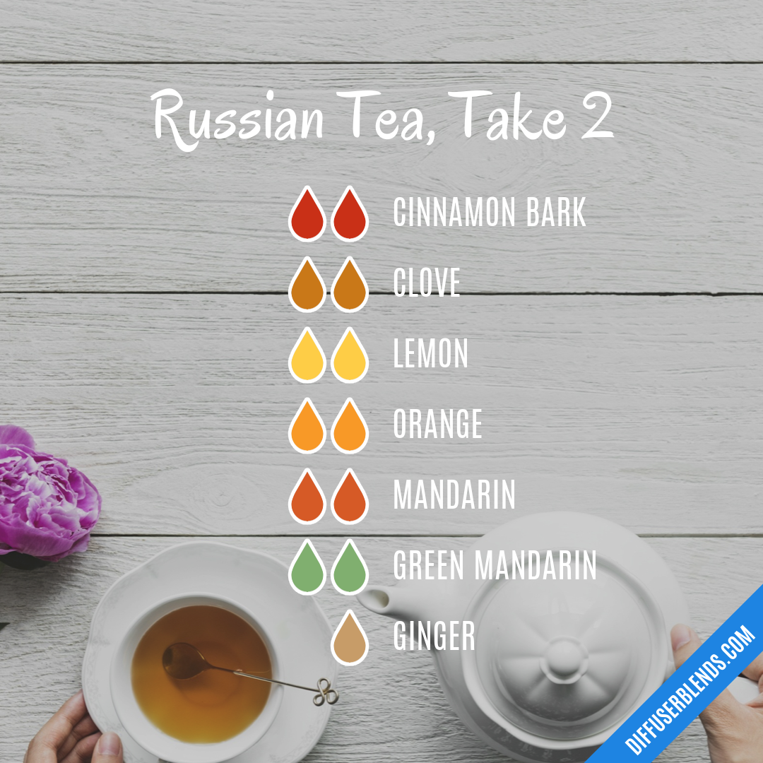 Russian Tea, Take 2 — Essential Oil Diffuser Blend
