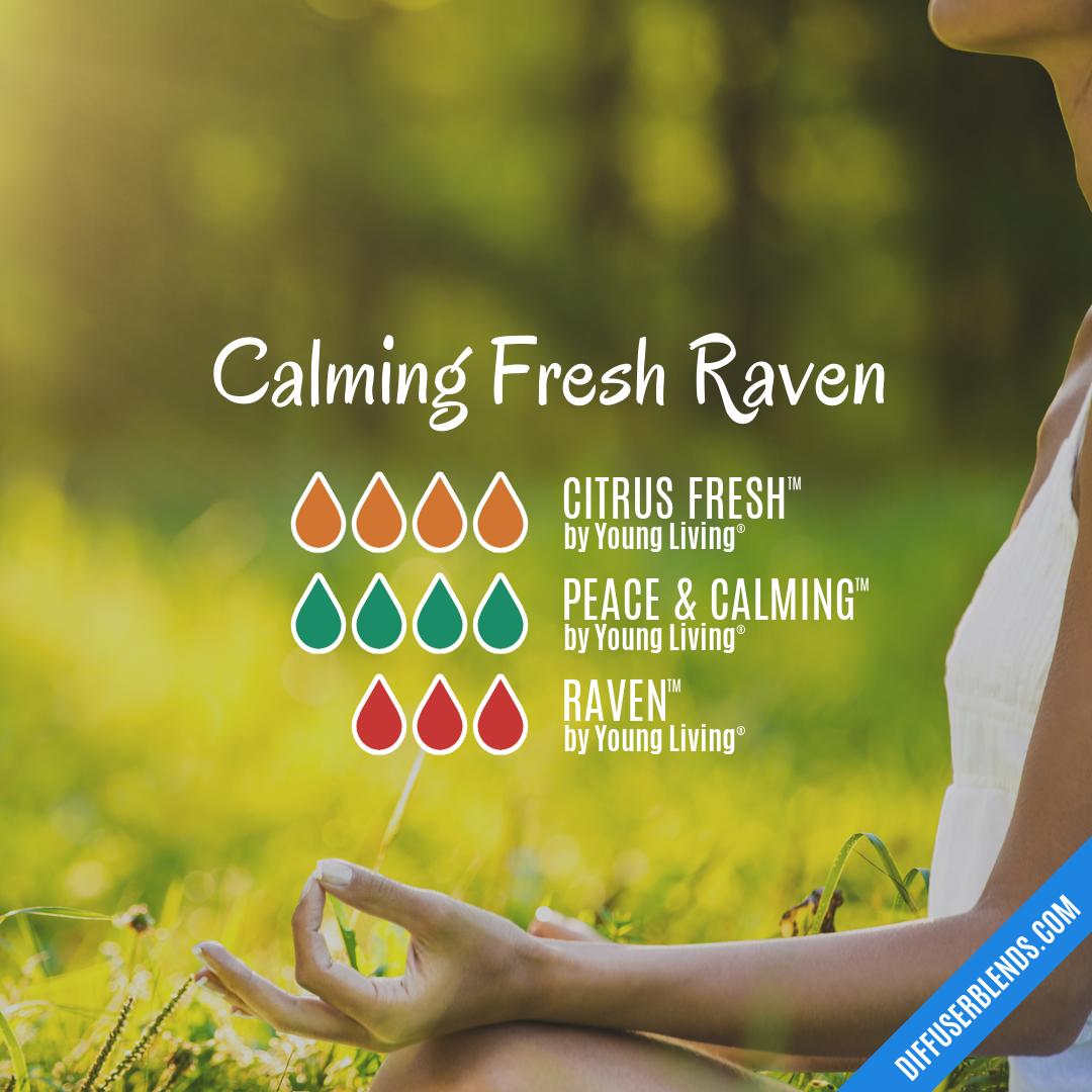 Calming Fresh Raven — Essential Oil Diffuser Blend