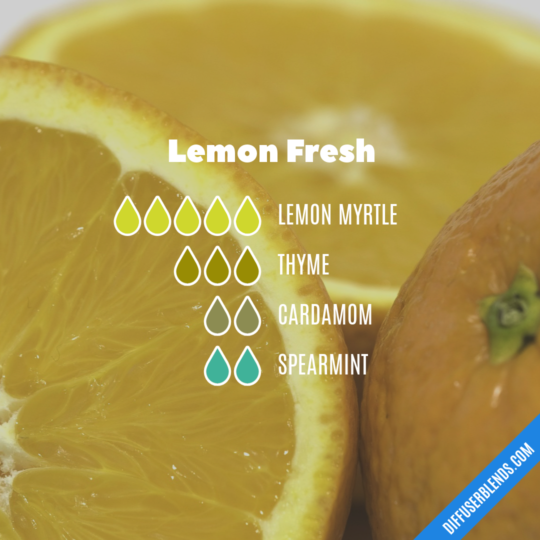 Lemon Fresh — Essential Oil Diffuser Blend