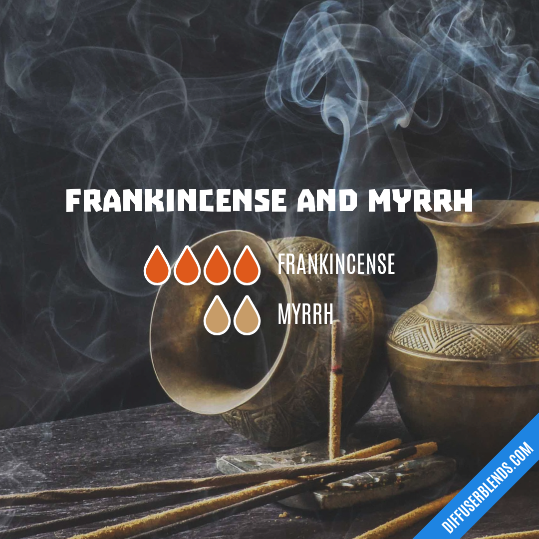 Frankincense and Myrrh — Essential Oil Diffuser Blend