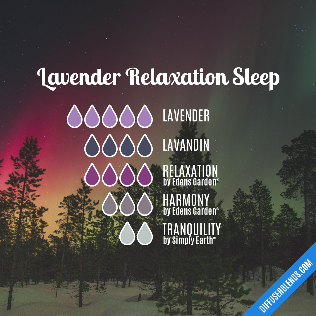 Lavender Relaxation Sleep — Essential Oil Diffuser Blend