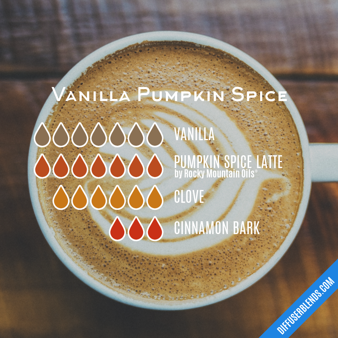 Vanilla Pumpkin Spice — Essential Oil Diffuser Blend