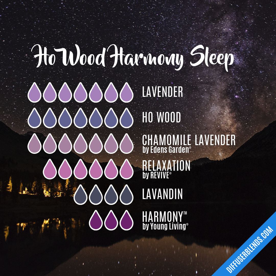 Ho Wood Harmony Sleep — Essential Oil Diffuser Blend