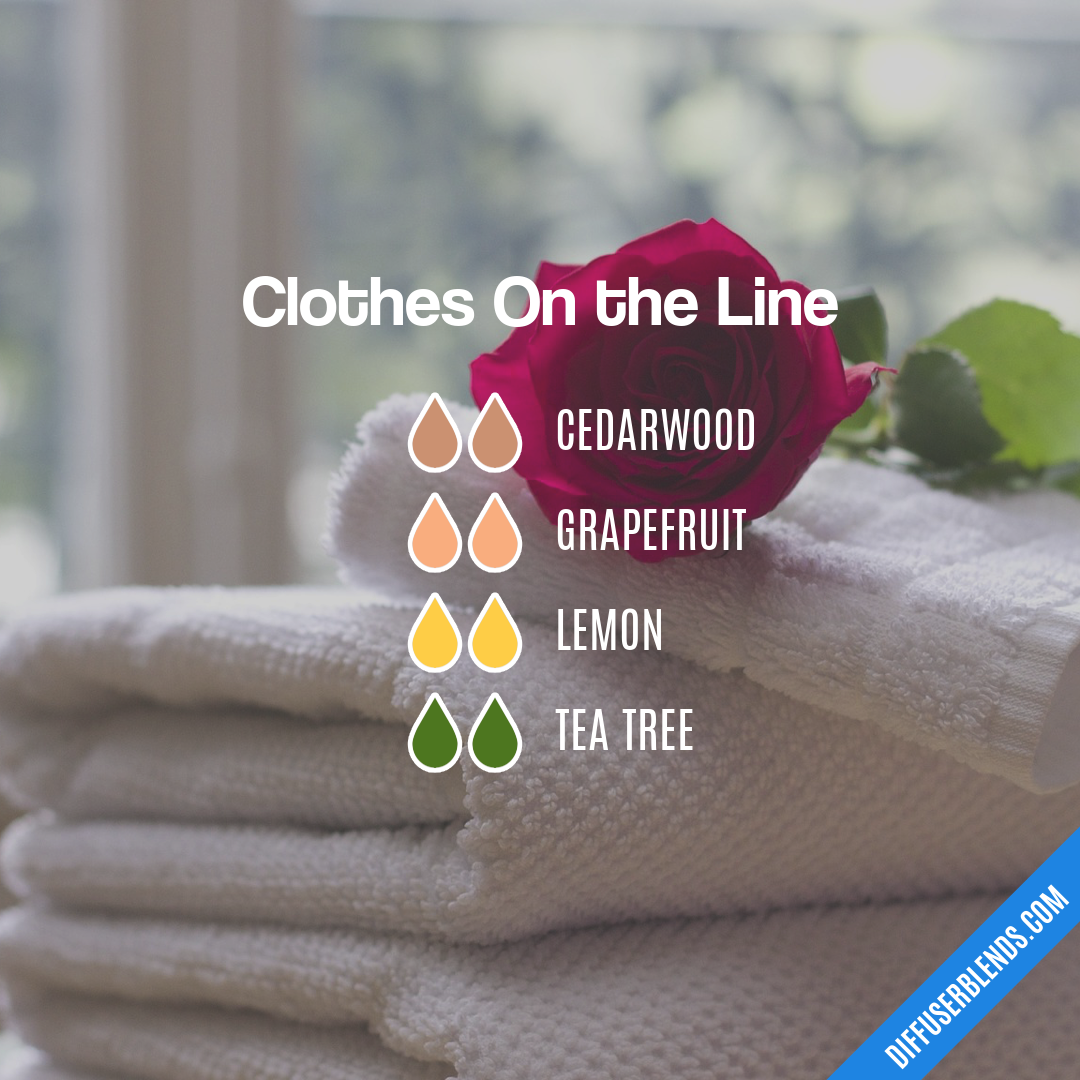 Clothes On the Line — Essential Oil Diffuser Blend