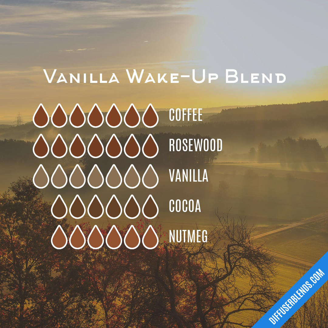 Vanilla Wake-Up Blend — Essential Oil Diffuser Blend