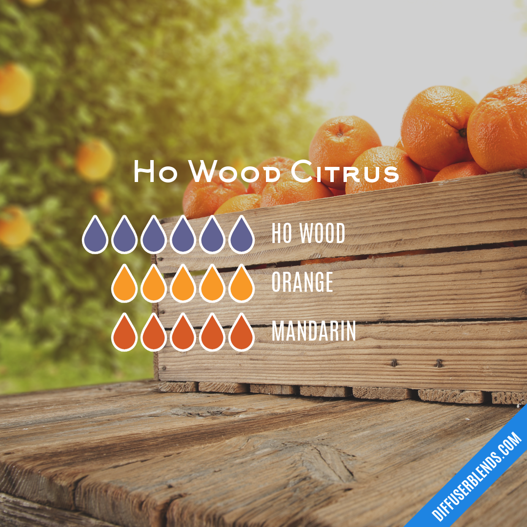 Ho Wood Citrus — Essential Oil Diffuser Blend
