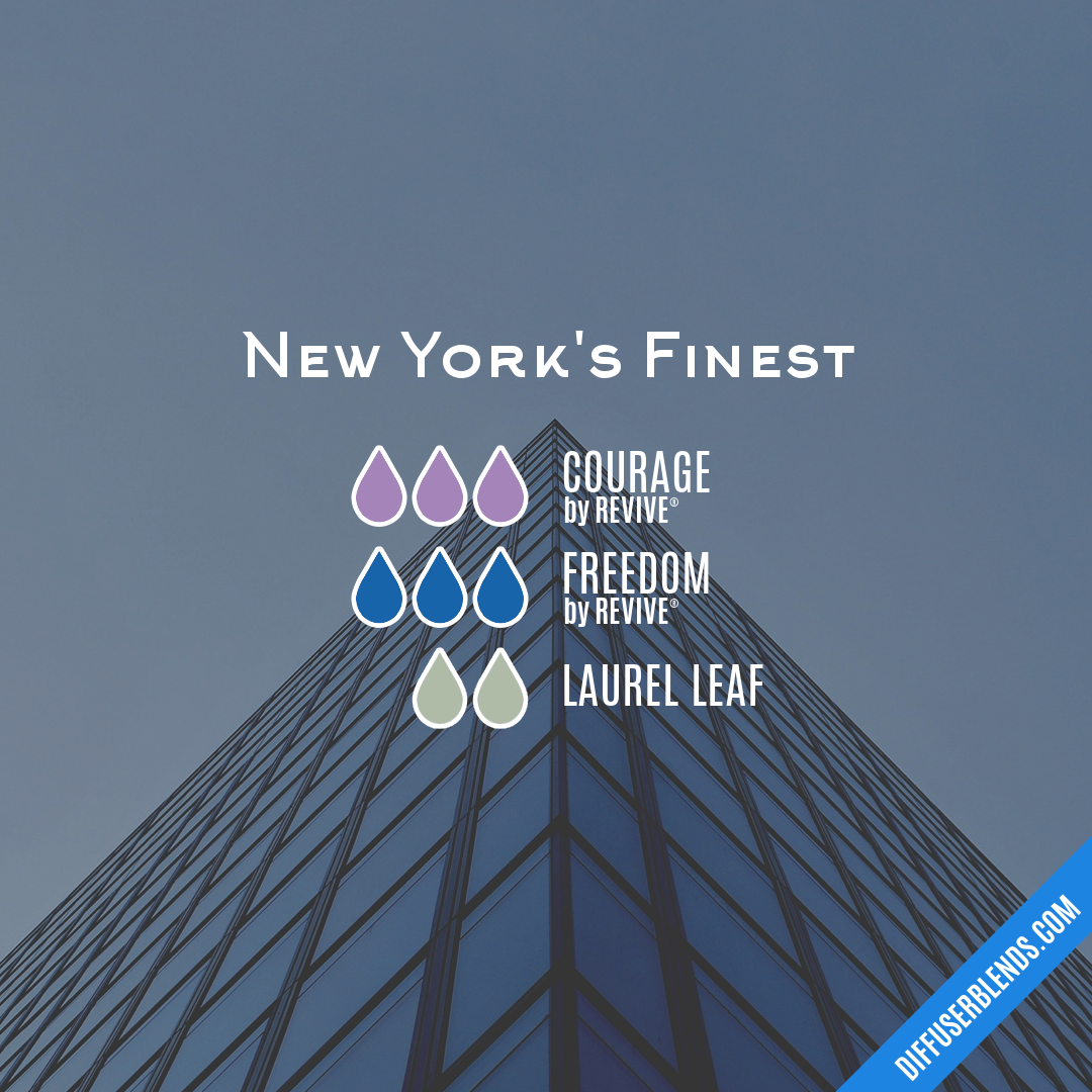 New York's Finest — Essential Oil Diffuser Blend