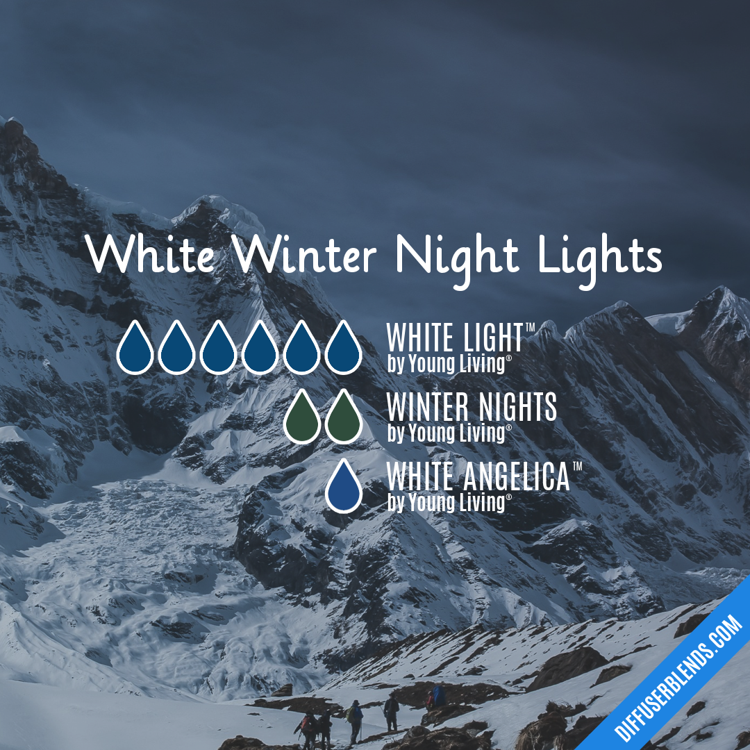 White Winter Night Lights — Essential Oil Diffuser Blend