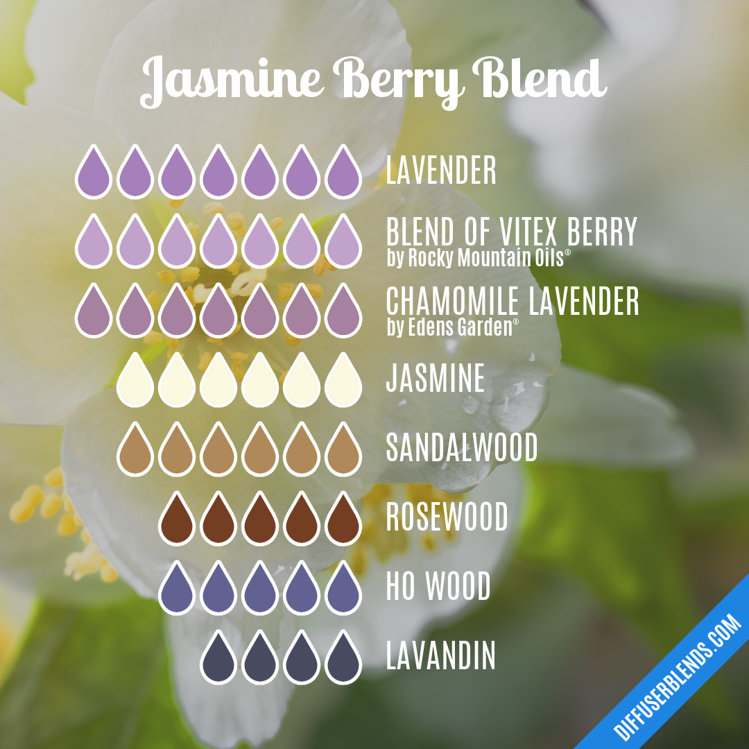 Jasmine Berry Blend — Essential Oil Diffuser Blend