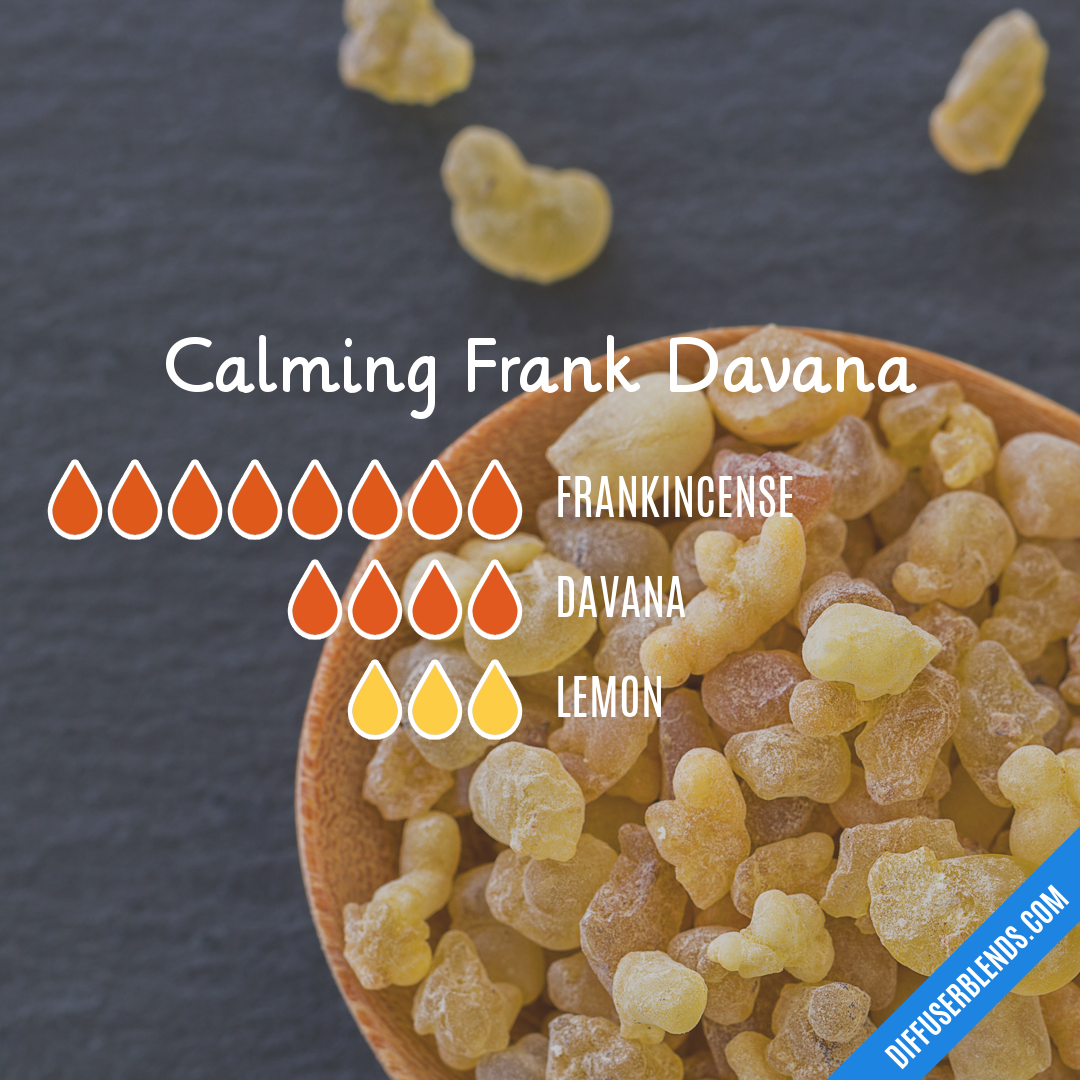 Calming Frank Davana — Essential Oil Diffuser Blend