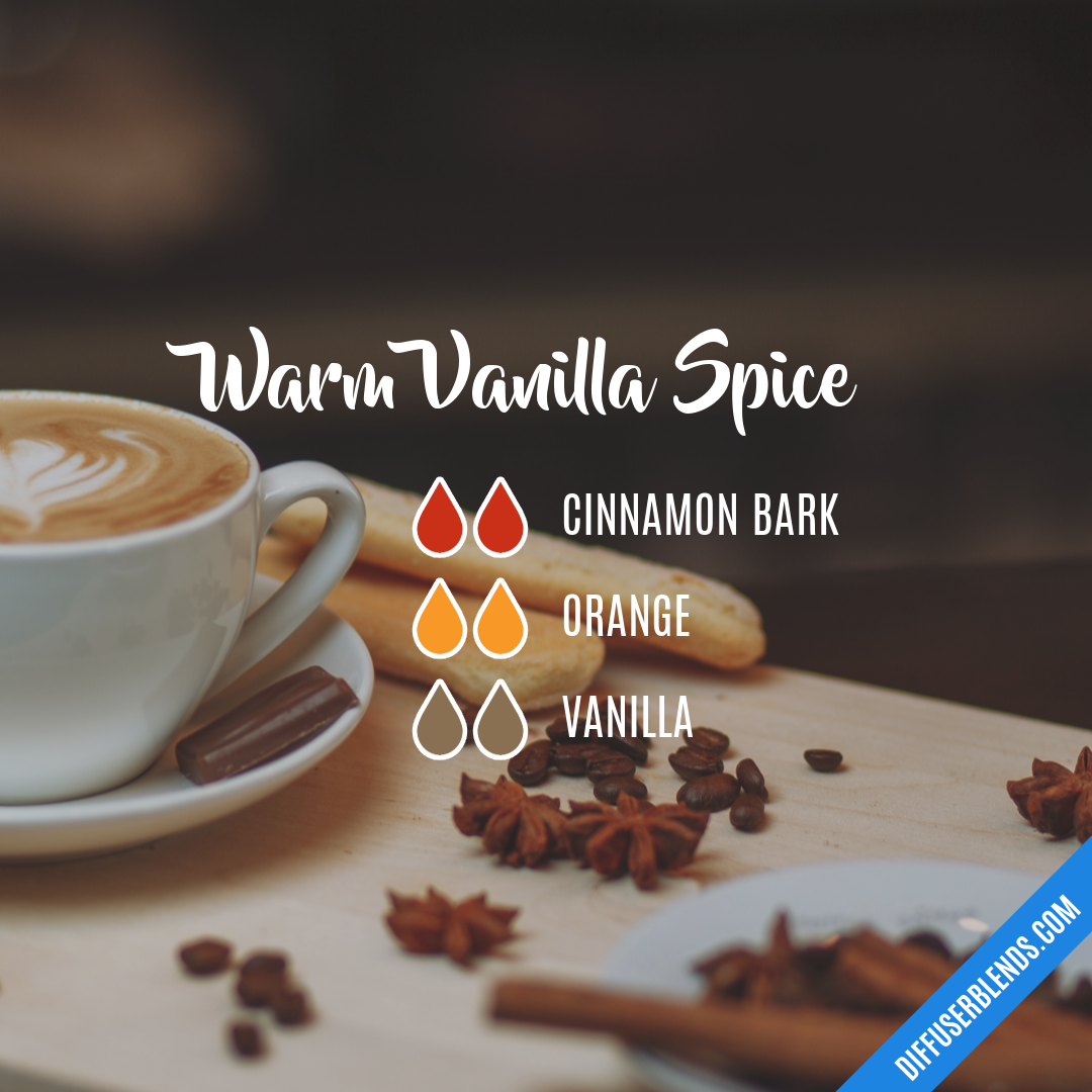 Warm Vanilla Spice — Essential Oil Diffuser Blend
