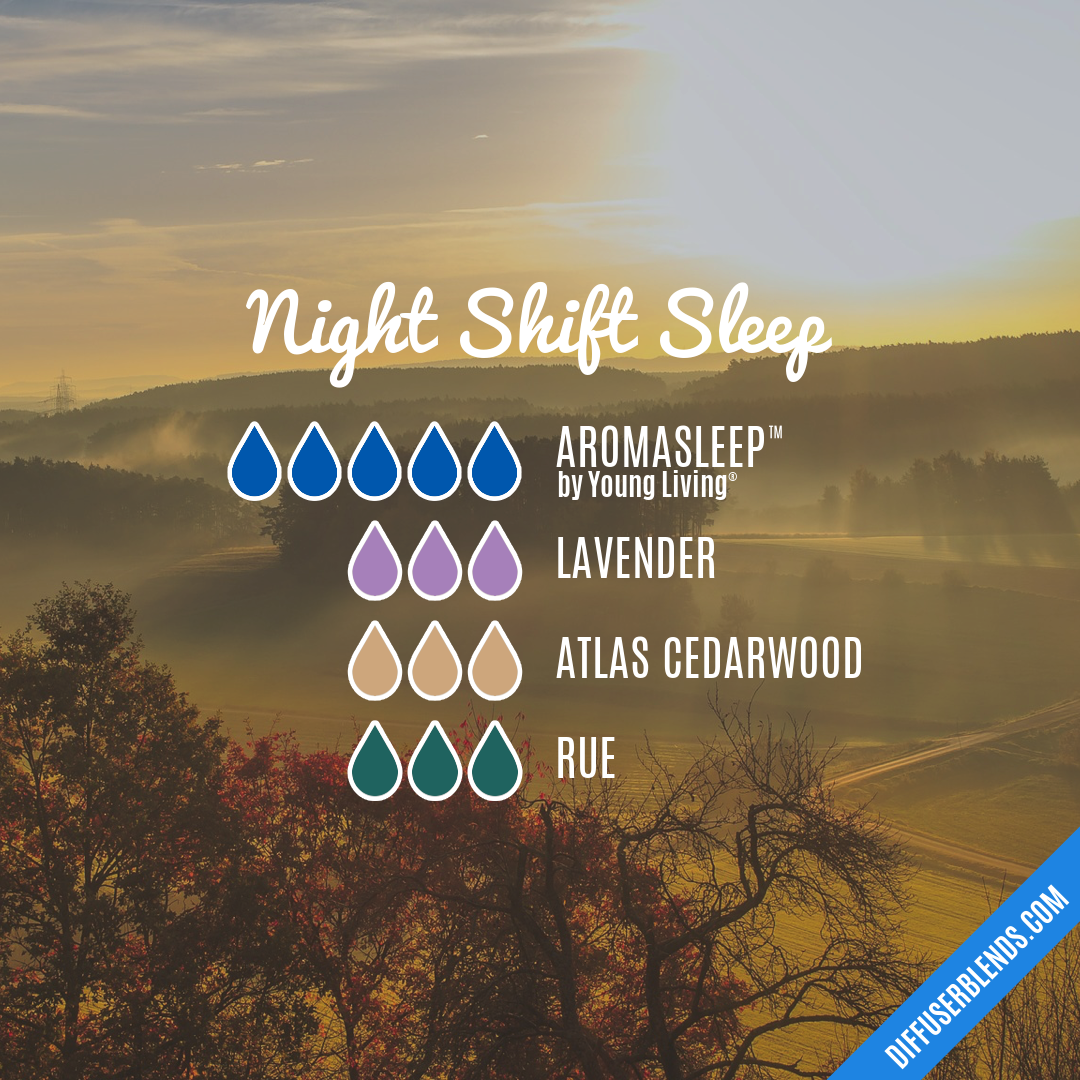 Night Shift Sleep — Essential Oil Diffuser Blend