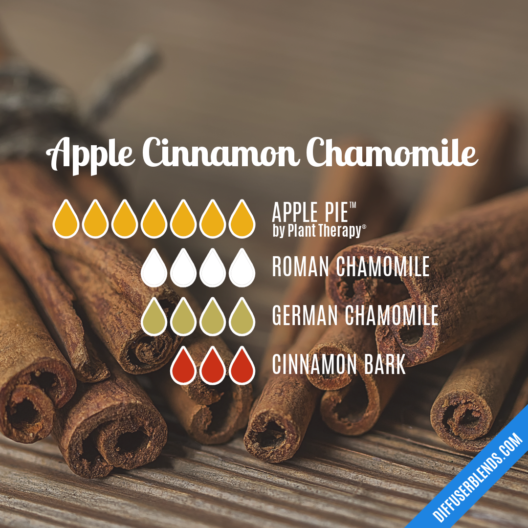 Apple Cinnamon Chamomile — Essential Oil Diffuser Blend