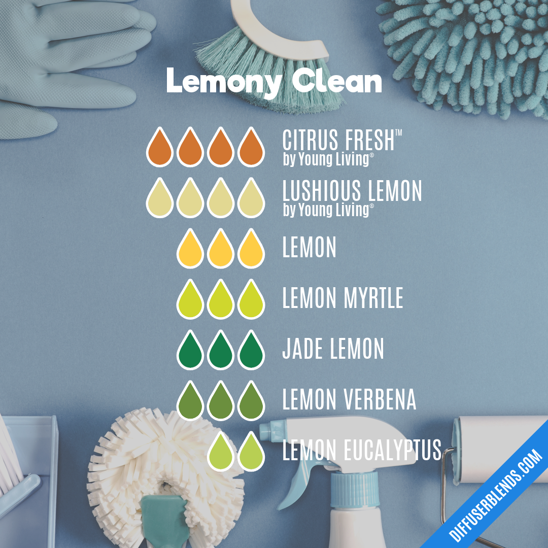 Lemony Clean — Essential Oil Diffuser Blend
