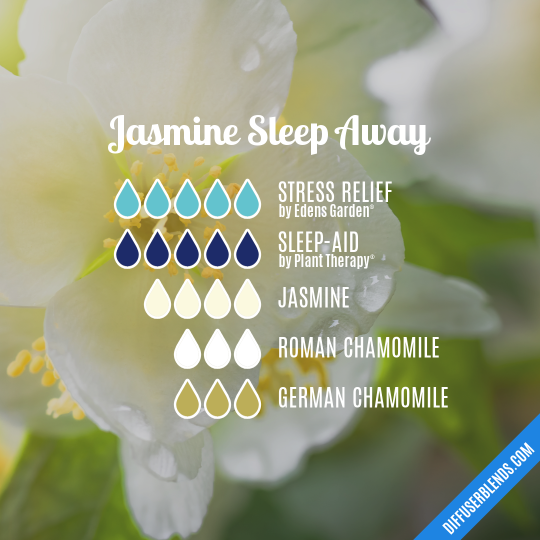 Jasmine Sleep Away — Essential Oil Diffuser Blend