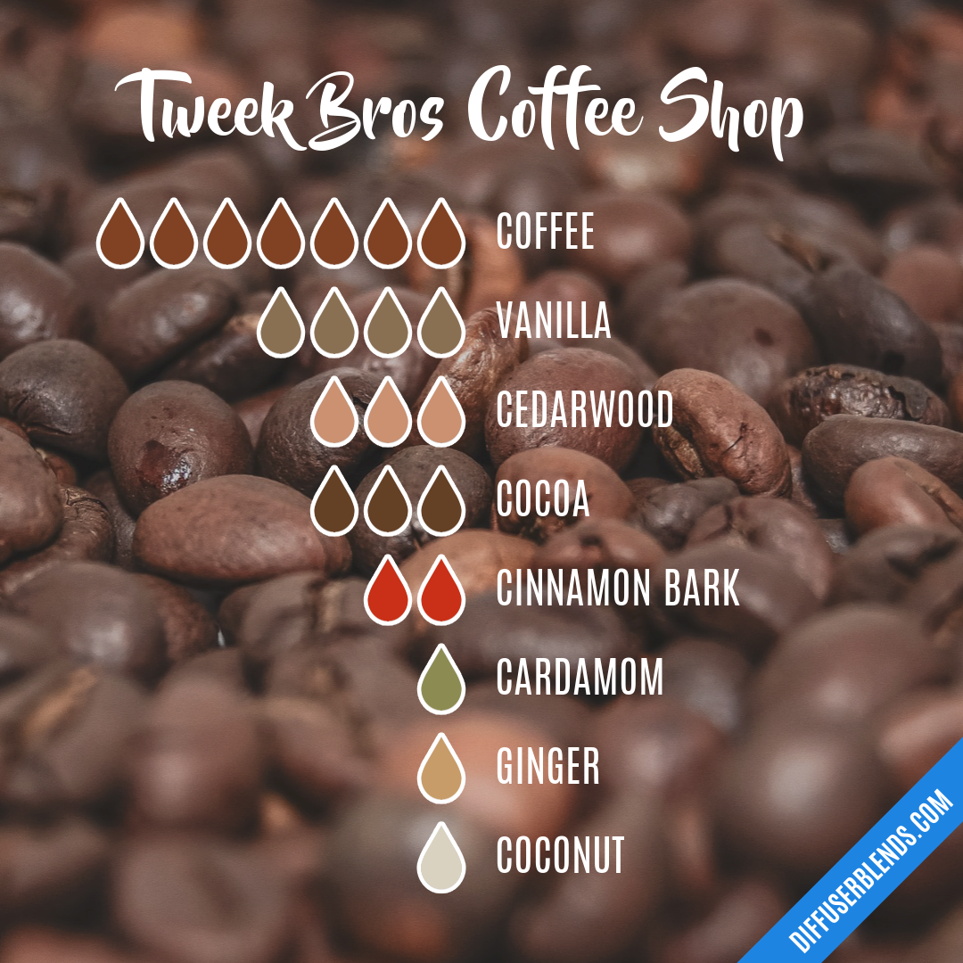 Tweek Bros Coffee Shop — Essential Oil Diffuser Blend