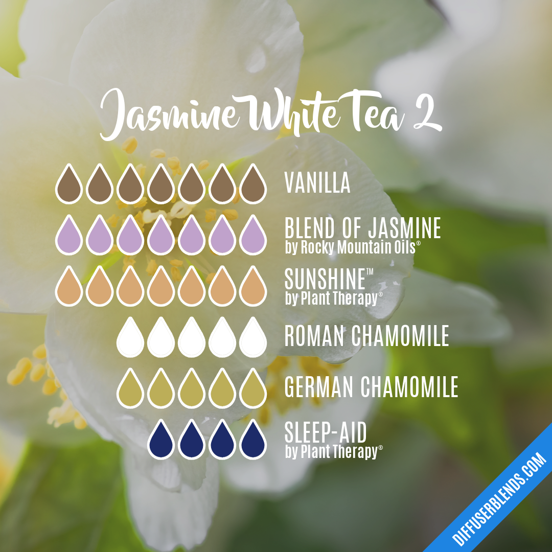 Jasmine White Tea 2 — Essential Oil Diffuser Blend