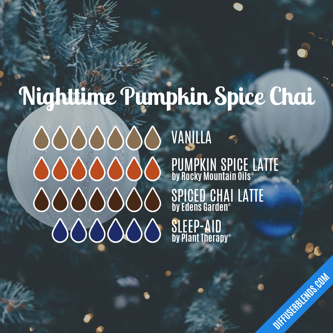 Nighttime Pumpkin Spice Chai — Essential Oil Diffuser Blend