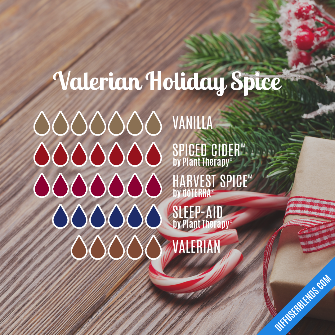 Valerian Holiday Spice — Essential Oil Diffuser Blend