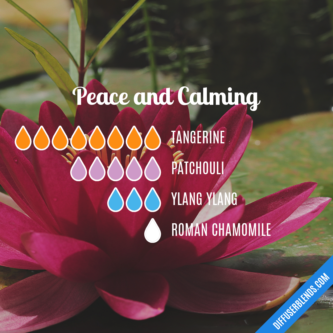 Peace and Calming — Essential Oil Diffuser Blend
