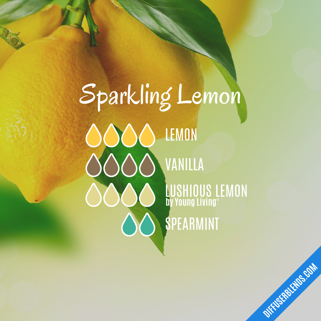 Sparkling Lemon — Essential Oil Diffuser Blend