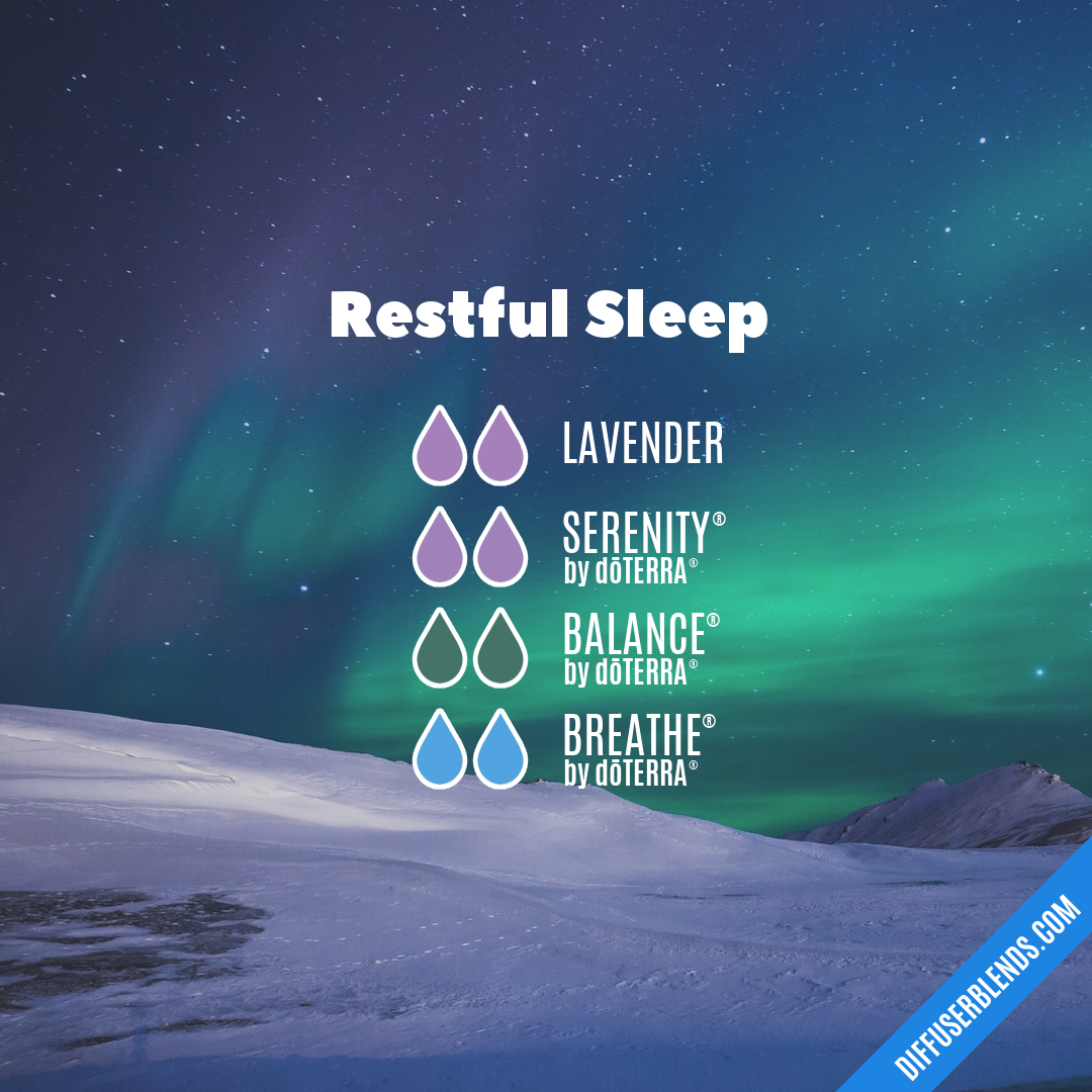 Restful Sleep — Essential Oil Diffuser Blend