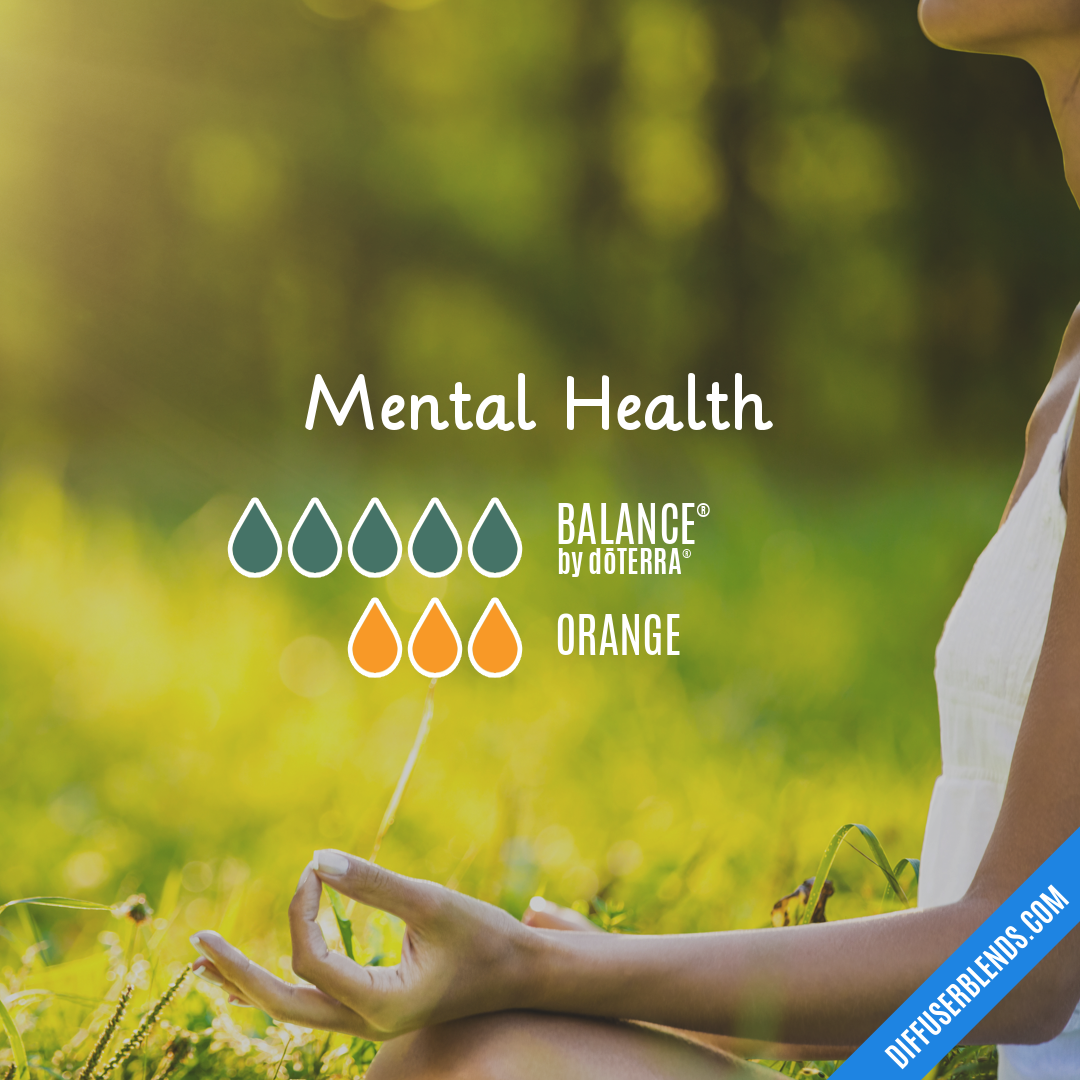 Mental Health — Essential Oil Diffuser Blend