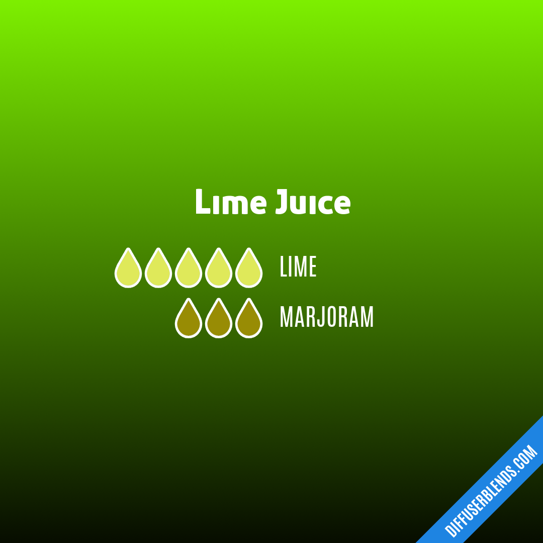 Lime Juice — Essential Oil Diffuser Blend