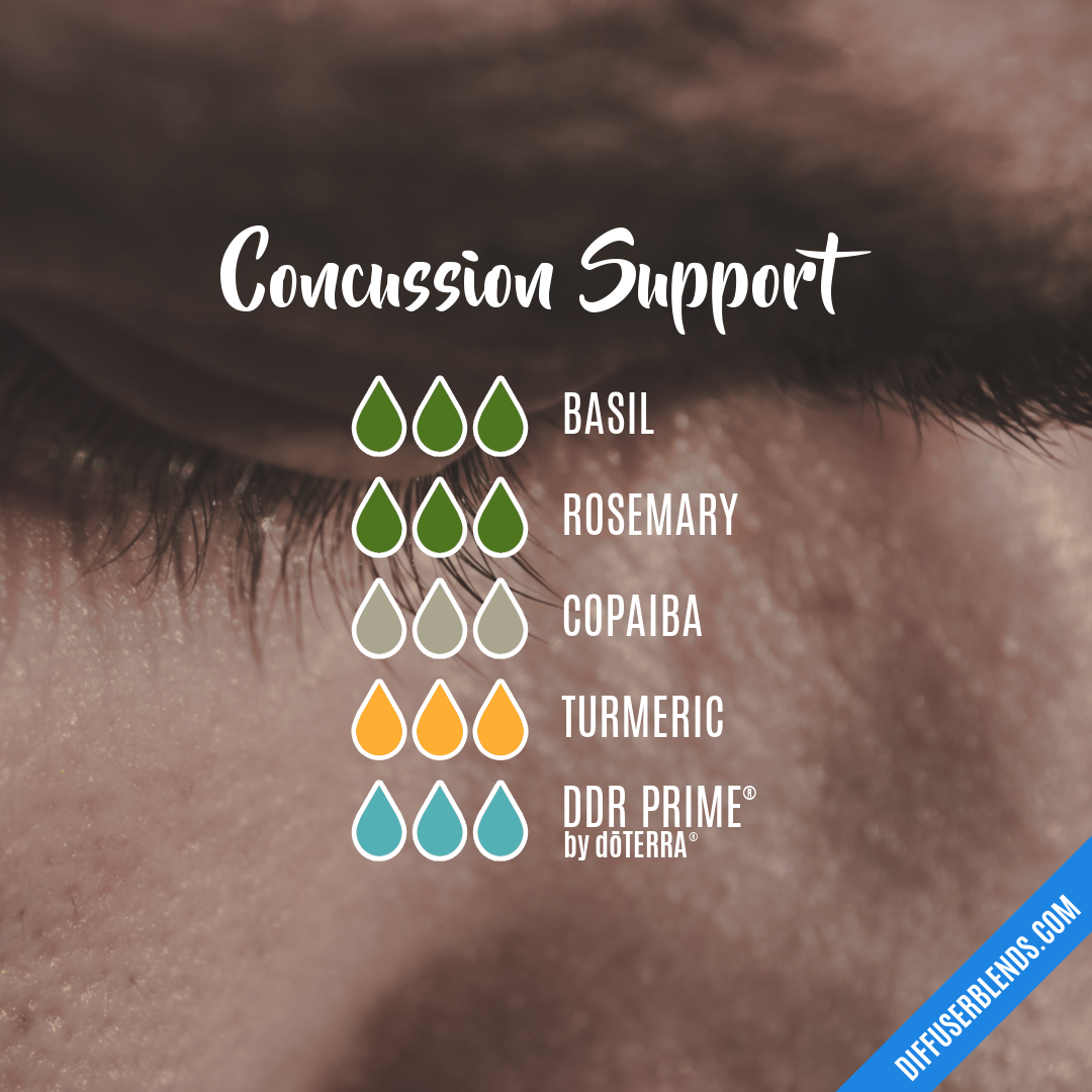 Concussion Support — Essential Oil Diffuser Blend